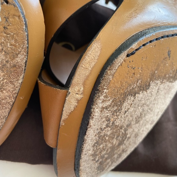 Gucci Python Ankle Wrap Heel Sandal - Picture 13 of 16